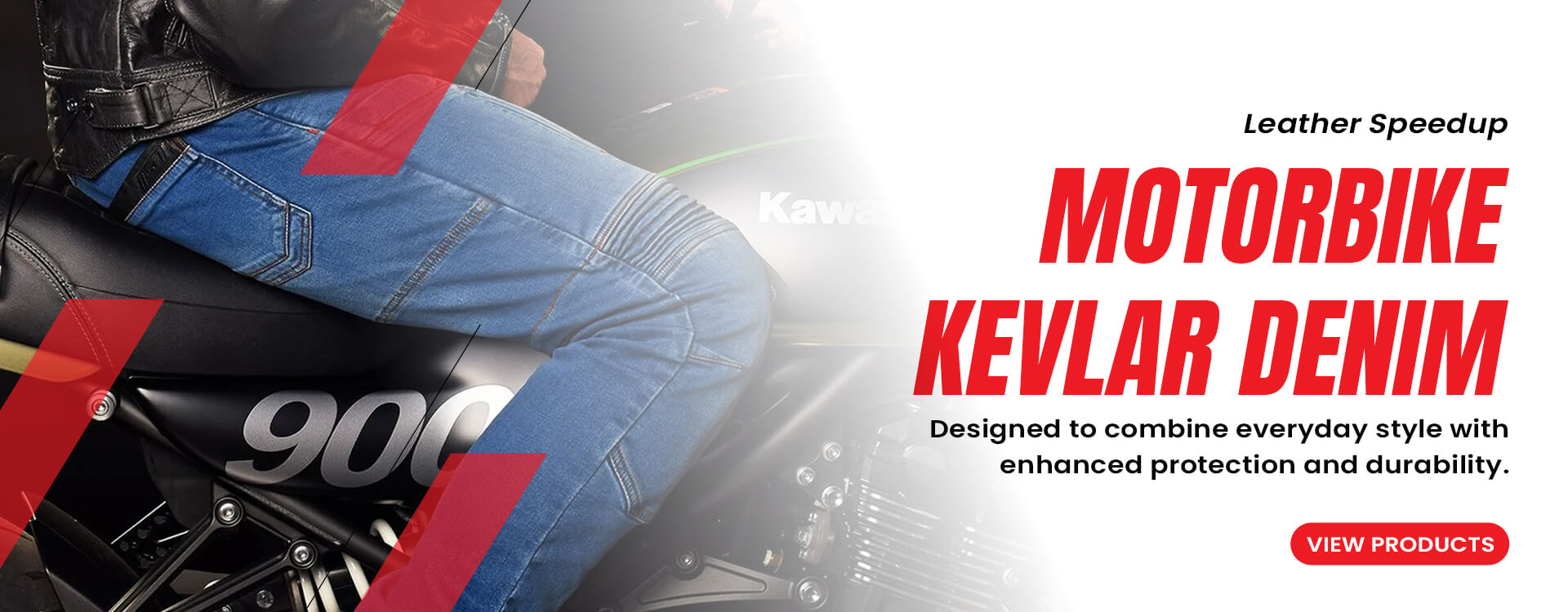 Motorbike Kevlar denim